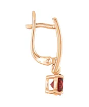 Женские Серьги_Серебро .925_ГРАНАТ__3-Лазурит-Онлайн