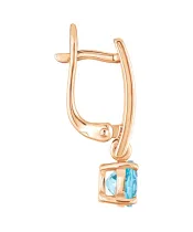 Женские Серьги_Серебро .925_ТОПАЗ__3-Лазурит-Онлайн