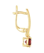 Женские Серьги_Серебро .925_ГРАНАТ__3-Лазурит-Онлайн