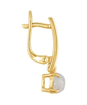 Женские Серьги_Серебро .925_ЛУННЫЙ КАМЕНЬ__3-Лазурит-Онлайн