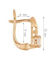 Женские Серьги_Серебро .925_ЛУННЫЙ КАМЕНЬ__4-Лазурит-Онлайн