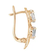 Женские Серьги_Серебро .925_ЛУННЫЙ КАМЕНЬ__3-Лазурит-Онлайн