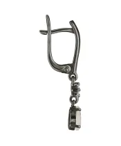 Женские Серьги_Серебро .925_ЛУННЫЙ КАМЕНЬ_Нанокристалл_3-Лазурит-Онлайн