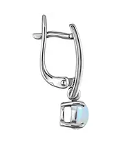 Женские Серьги_Серебро .925_ОПАЛ__3-Лазурит-Онлайн