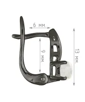 Женские Серьги_Серебро .925_ЛУННЫЙ КАМЕНЬ__4-Лазурит-Онлайн