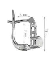 Женские Серьги_Серебро .925_ЛУННЫЙ КАМЕНЬ__4-Лазурит-Онлайн