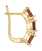 Женские Серьги_Серебро .925_ТУРМАЛИН__3-Лазурит-Онлайн