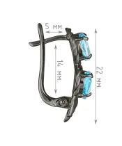 Женские Серьги_Серебро .925_ТОПАЗ__4-Лазурит-Онлайн