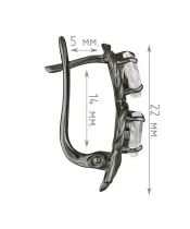 Женские Серьги_Серебро .925_ЛУННЫЙ КАМЕНЬ__4-Лазурит-Онлайн