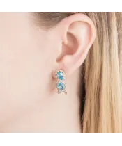 Женские Серьги_Серебро .925_ТОПАЗ__5-Лазурит-Онлайн