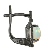 Женские Серьги_Серебро .925_ОПАЛ__3-Лазурит-Онлайн