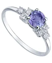 Женские Кольца_Серебро .925_ТАНЗАНИТ_Нанокристалл_1-Лазурит-Онлайн