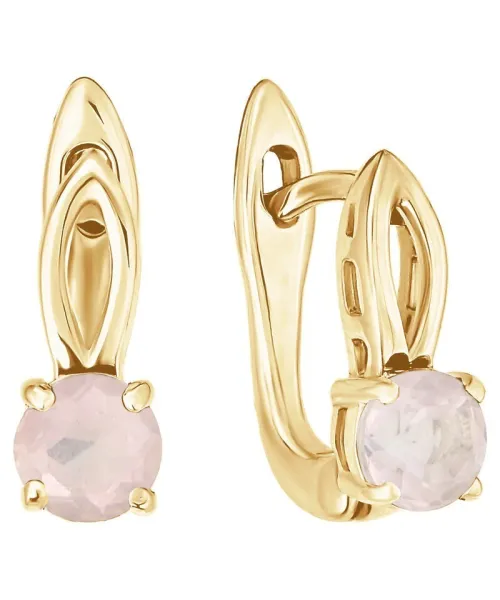 Женские Серьги_Серебро .925_КВАРЦ__1-Лазурит-Онлайн