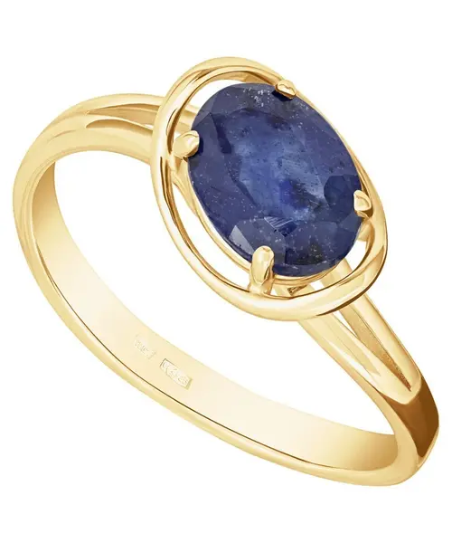 Женские Кольца_Серебро .925_САПФИР__1-Лазурит-Онлайн