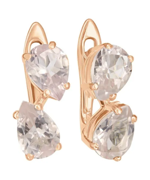 Женские Серьги_Серебро .925_КВАРЦ__1-Лазурит-Онлайн