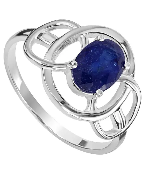 Женские Кольца_Серебро .925_САПФИР__1-Лазурит-Онлайн