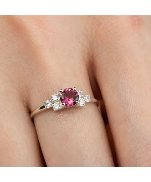 Женские Кольца_Серебро .925_ТУРМАЛИН_Нанокристалл_6-Лазурит-Онлайн