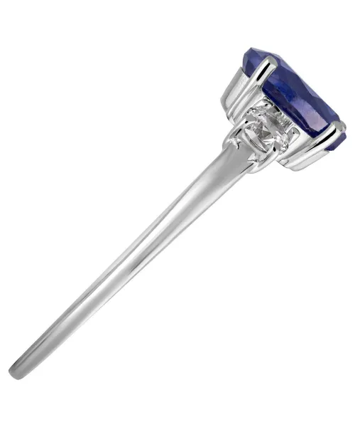 Женские Кольца_Серебро .925_САПФИР_Нанокристалл_5-Лазурит-Онлайн