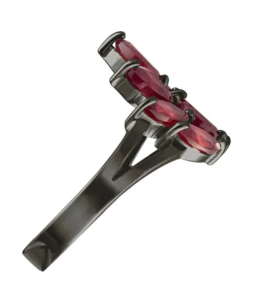 Женские Кольца_Серебро .925_РУБИН__5-Лазурит-Онлайн