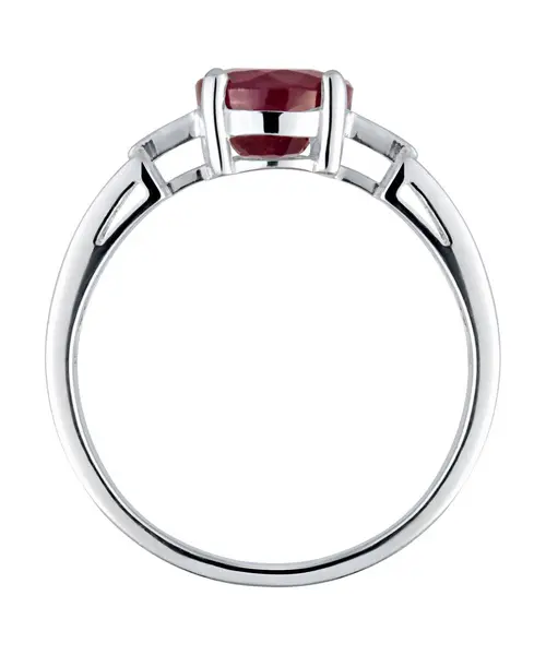 Женские Кольца_Серебро .925_РУБИН__4-Лазурит-Онлайн