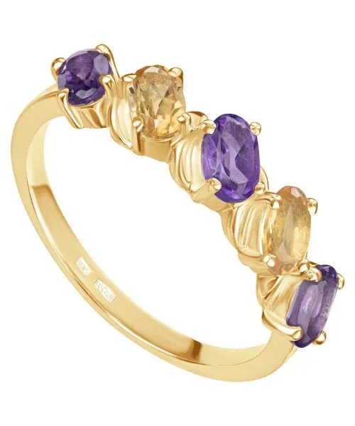 Женские Кольца_Серебро .925_АМЕТИСТ__1-Лазурит-Онлайн