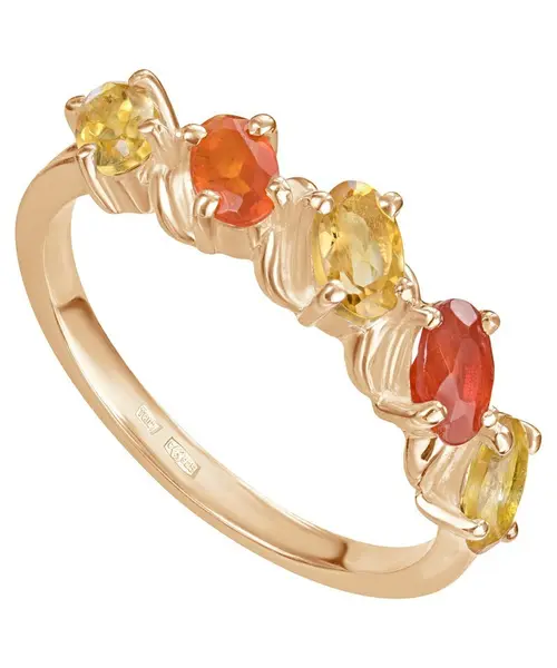 Женские Кольца_Серебро .925_ОПАЛ__1-Лазурит-Онлайн