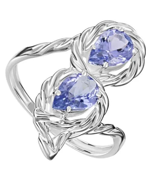 Женские Кольца_Серебро .925_ТАНЗАНИТ__1-Лазурит-Онлайн