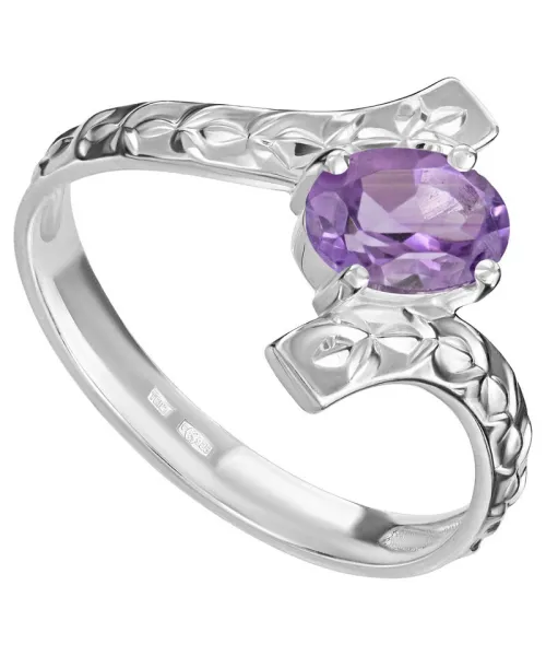 Женские Кольца_Серебро .925_АМЕТИСТ__1-Лазурит-Онлайн