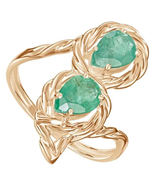 Женские Кольца_Серебро .925_ИЗУМРУД__1-Лазурит-Онлайн