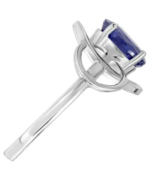 Женские Кольца_Серебро .925_САПФИР__3-Лазурит-Онлайн