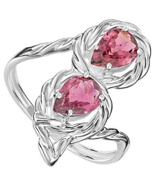 Женские Кольца_Серебро .925_ТУРМАЛИН__1-Лазурит-Онлайн