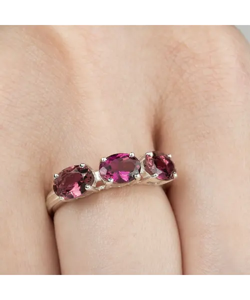 Женские Кольца_Серебро .925_ТУРМАЛИН__6-Лазурит-Онлайн