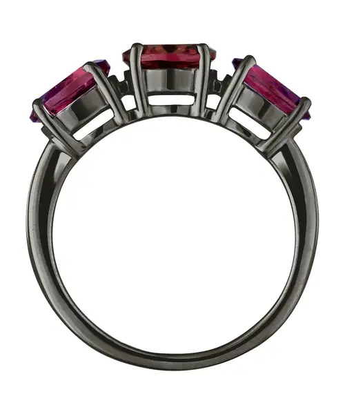 Женские Кольца_Серебро .925_ТУРМАЛИН__4-Лазурит-Онлайн