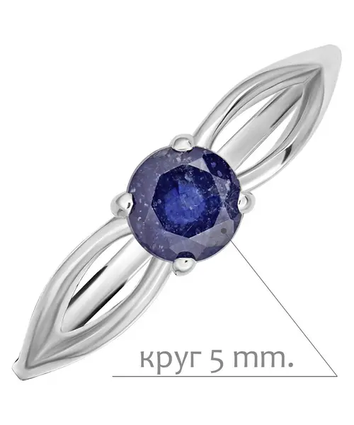 Женские Кольца_Серебро .925_САПФИР__2-Лазурит-Онлайн