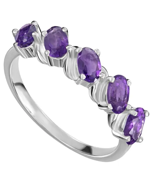 Женские Кольца_Серебро .925_АМЕТИСТ__1-Лазурит-Онлайн