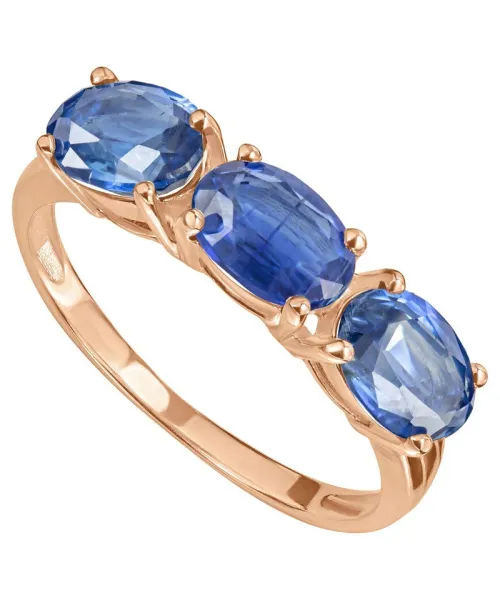 Женские Кольца_Серебро .925_КИАНИТ__1-Лазурит-Онлайн