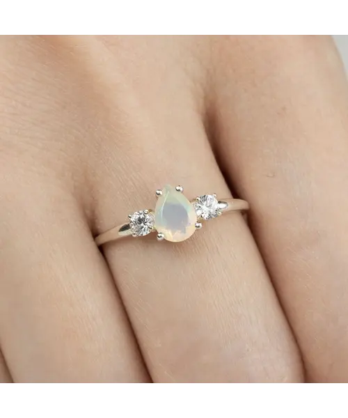 Женские Кольца_Серебро .925_ОПАЛ_Нанокристалл_6-Лазурит-Онлайн