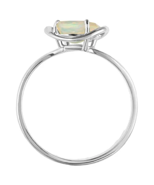 Женские Кольца_Серебро .925_ОПАЛ__4-Лазурит-Онлайн