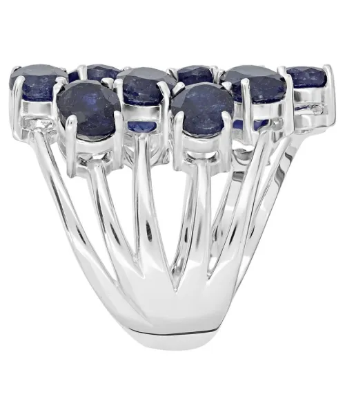 Женские Кольца_Серебро .925_САПФИР__3-Лазурит-Онлайн