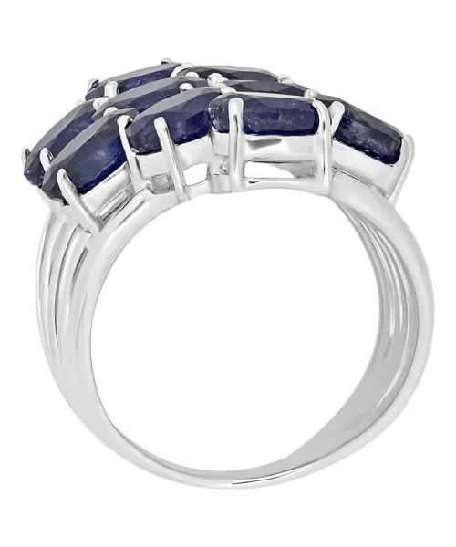 Женские Кольца_Серебро .925_САПФИР__4-Лазурит-Онлайн