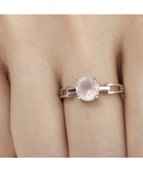 Женские Кольца_Серебро .925_КВАРЦ__6-Лазурит-Онлайн