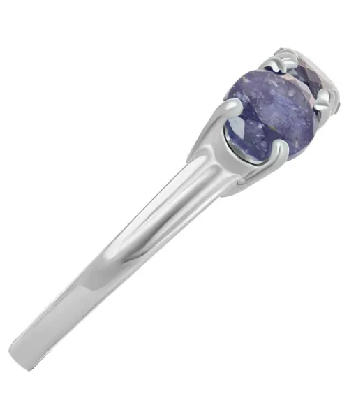 Женские Кольца_Серебро .925_САПФИР__4-Лазурит-Онлайн