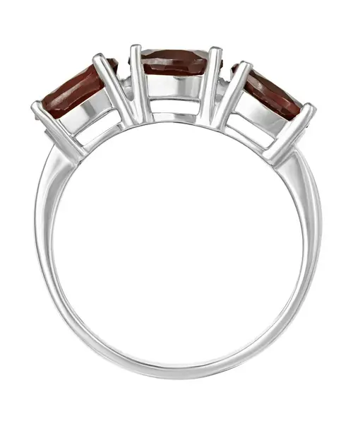 Женские Кольца_Серебро .925_ГРАНАТ__3-Лазурит-Онлайн