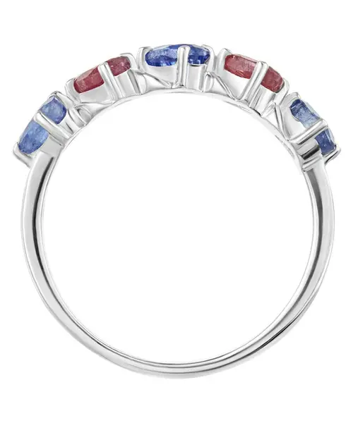 Женские Кольца_Серебро .925_РУБИН__3-Лазурит-Онлайн