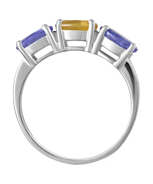 Женские Кольца_Серебро .925_САПФИР__2-Лазурит-Онлайн