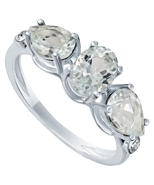 Женские Кольца_Серебро .925_АКВАМАРИН_Нанокристалл_1-Лазурит-Онлайн