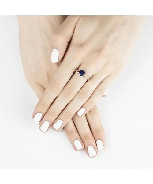 Женские Кольца_Серебро .925_САПФИР__7-Лазурит-Онлайн