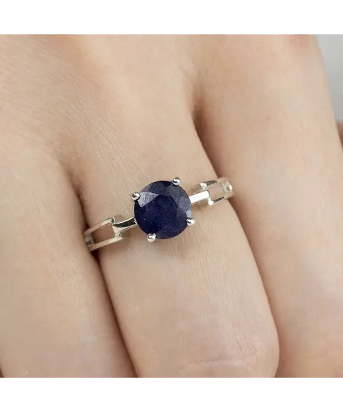 Женские Кольца_Серебро .925_САПФИР__6-Лазурит-Онлайн