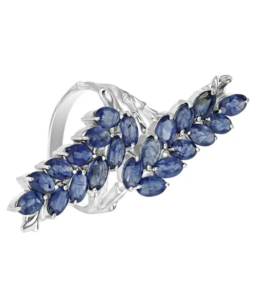 Женские Кольца_Серебро .925_САПФИР__1-Лазурит-Онлайн