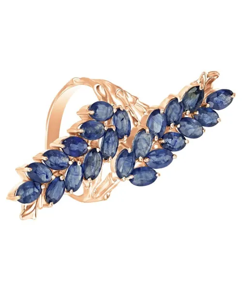 Женские Кольца_Серебро .925_САПФИР__1-Лазурит-Онлайн